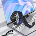 thumbnail image 4 of Gwong Electrónica 20/22 / 26mm reloj pulsera suave transpirable silicona banda de reloj de pulsera de doble color para Garmin Fenix ​​6 / 6s / 6x, 4 of 6