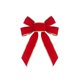 thumbnail image 1 of Arcos de Navidad Decoración Cinta de Terciopelo Navidad Rojo Arco de la Capa de Cola Decoración de la Línea de Peluche, 1 of 6