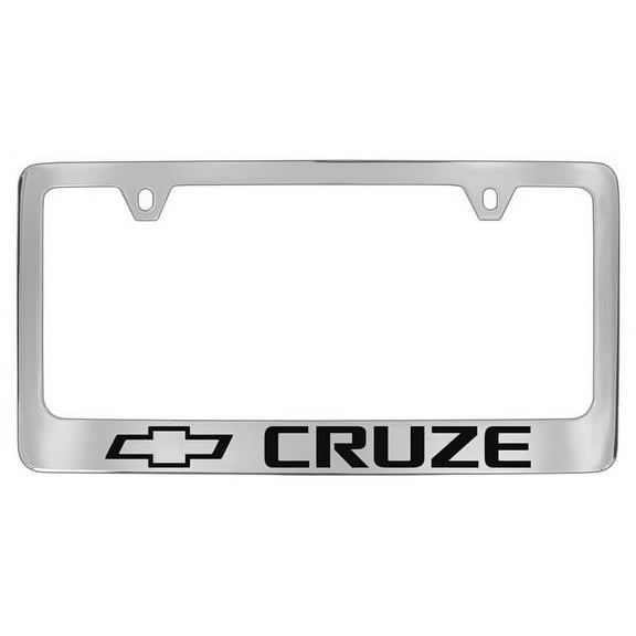 Chevrolet Cruze Chrome Plated Metal License Plate Frame Holder