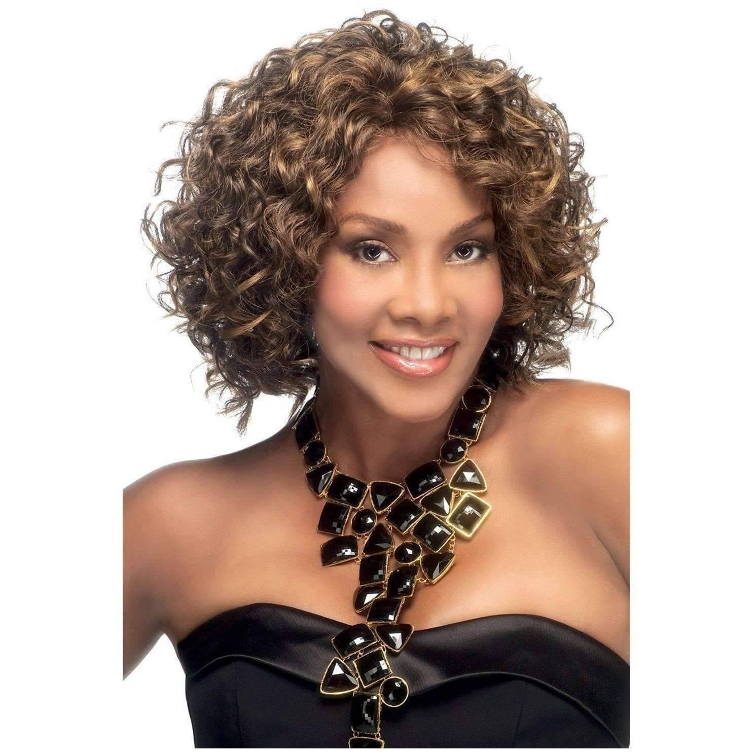 OPRAH-2-V | Synthetic Medium Length Wig (Traditional Cap)
