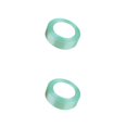 thumbnail image 1 of Kearding Paquete de decoraciones de cinta Ropa hecha a mano Suministro de accesorios para manualidades DIY Cintas de poliéster Verde claro 141 Verde claro 141 2piezas, 1 of 6