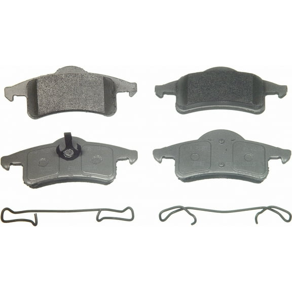 Wagner Brake Thermoquiet Semi-Metallic Brake Pad Set MX791 Fits select: 1999-2004 JEEP GRAND CHEROKEE