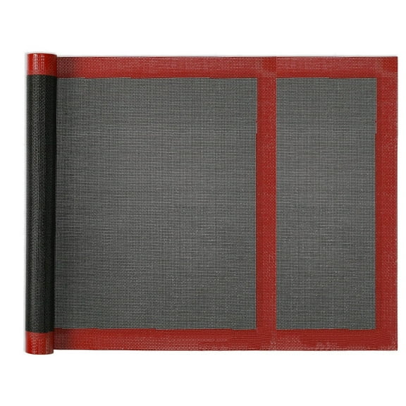 LQQBOX 2 Pcs Perforated Silicone Baking Mats, Non-Stick Eclair Baking Mats, Reusable Baking Sheet Liners Compatible (11.81"x 15.75")