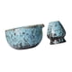 thumbnail image 5 of Cuenco japonés para matcha, batidor de matcha, herramienta para preparar té, set de inicio para la ceremonia del matcha Azul, 5 of 9