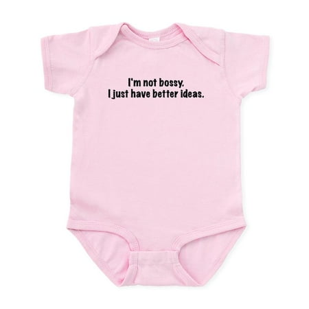 

CafePress - I m Not Bossy. Infant Bodysuit - Baby Light Bodysuit Size Newborn - 24 Months