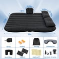 thumbnail image 3 of Portable Inflatable Car Air Mattress for Back Seat 55x35 Inch Thickened Travel Camping Sleeping Blow Up Bed with Pump Universal SUV, 3 of 8