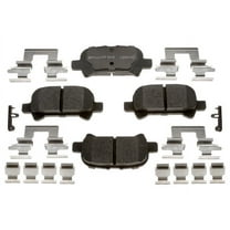 Raybestos SGD828C Service Grade Ceramic Disc Brake Pad Set Fits select: 2000-2006 TOYOTA CAMRY, 2000-2007 TOYOTA AVALON