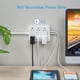 thumbnail image 5 of Regleta de alimentación inteligente TESSAN WiFi con 3 enchufes inteligentes y 3 puertos USB, 5 of 7