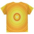 thumbnail image 2 of d20 Icosahedron Fire Mandala All Over Youth T Shirt Multi YSM, 2 of 2