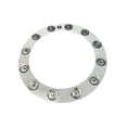 thumbnail image 4 of Anillo de efecto de bombo Anillos de tambor Jazze Sonido claro y nítido Accesorio de tambor de percusión Montaje de acero inoxidable Campana de efecto, 4 of 8
