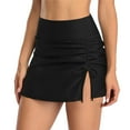 thumbnail image 2 of DODOING Women's Swim Skirt Invisible Shorts Seamless High Waisted Bathing Suit, 2 of 5