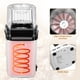 thumbnail image 5 of Máquina de palomitas de maíz eléctrica, palomitas de maíz para el hogar, máquina de palomitas de maíz para fiestas, aparato de 110V con enchufe estadounidense, 5 of 7