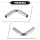 thumbnail image 5 of 2 Unidad Curva Codo Tubería Tubo, 0,75" DE 4" 90° DIY Escape  Tubo para Coche, 5 of 7