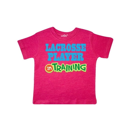 

Inktastic Lacrosse Player in training Gift Toddler Boy or Toddler Girl T-Shirt