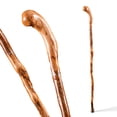 thumbnail image 1 of Bastón de madera rústica Brazos, madera noble, mango estilo perilla, para hombre y mujer, fabricado en EE. UU., 94 cm, 1 of 5