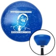 thumbnail image 1 of American Shifter  White Neil Degrasse Tyson Blue Retro Metal Flake Shift Knob with M16 x 1.5 Insert, 1 of 1