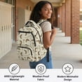 thumbnail image 4 of Bulopur Camo Bass Fish Bow Kids Backpack for Girls Boys, Outdoor Fishing Camo Print School Bag Lightweight/Breathable/Durable/Waterproof Multi-Pocket Book Bag for Daily Use, 4 of 8