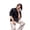 Black, variant on Vtex 0421-0104 Delray Chef Coat with Mesh Ss 5.25 Blk Lg
