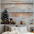 thumbnail image 2 of Orinice Pine Cones Tapestry Wall Hanging Unique Style Graphic Tapestries for Home Decor 40x30inch, 2 of 6