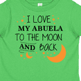 thumbnail image 4 of Inktastic I Love My Abuela To The Moon and Back Boys or Girls Toddler T-Shirt, 4 of 5