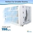 thumbnail image 3 of Aire Acondicionado de Ventana Senville 5000 BTU Enfría 14 Metros Cuadrados, 3 of 3