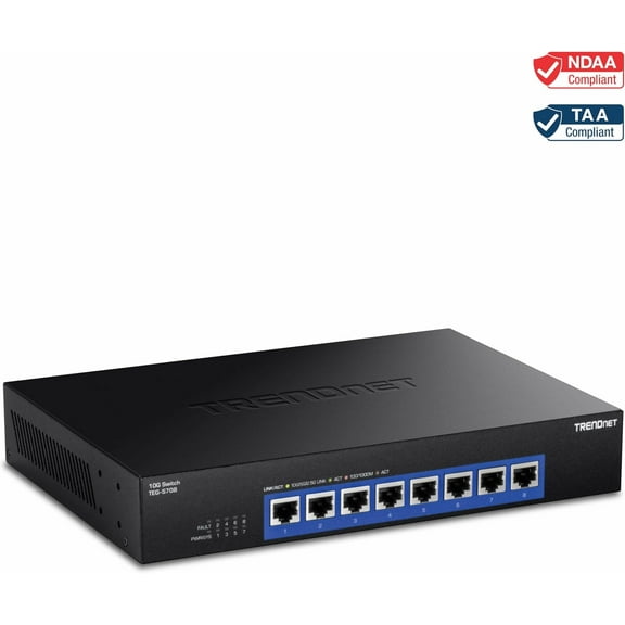 TRENDnet  TEG-S708, 8-Port 10G Switch