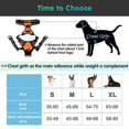 thumbnail image 5 of Orange Dog Harness,No-Pull Pet Harness with 1 Leash Clips,Adjustable Soft Padded Dog Vest,Reflective, 5 of 5