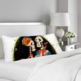 thumbnail image 2 of ABPHOTO Day Of Dead Body Pillow Covers Pillowcase Throw Pillows 20x60 inch, 2 of 2