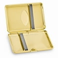 thumbnail image 2 of FB Jewels Brass-plated Elastic Holder (Holds 14 king) Cigarette/Card Case, 2 of 2