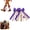 #A03-E, variant on 2 Pack Country Concert Martin Boot Bows, Pink White Buffalo Plaid Ribbon Bows with Pearl Lace Long Tail, Western Cowgirl Shoe Clips for Holiday Birthday School Decor, 8.67 in