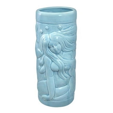 BARCONIC Ceramic Coconut Mug - 14 Oz, Dishwasher Safe, Tiki Party Cup For Tropical Drinks 1 thumbnail image