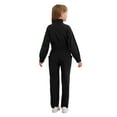 thumbnail image 2 of Doomiva Girls Boys Long Sleeve Stand Collar Romper Coverall Jumpsuit Kids Mechanic Boiler Suit Hallo ween Dress Up Party Black 8, 2 of 7