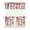 White-96, variant on Pioneer Kitchen Curtains and Valance Set 24 Inch Tier Pink Paper Peony Flowers Curtains Small Drapes for Cafe Living Room Bathroom Farmhouse 3 Pieces Set Rod Pocket