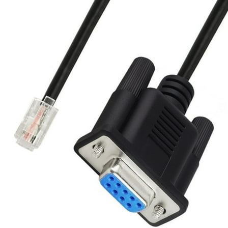 RS232 9 Pin DB9 Female to RJ9 4P4C Update Upgrad Cable