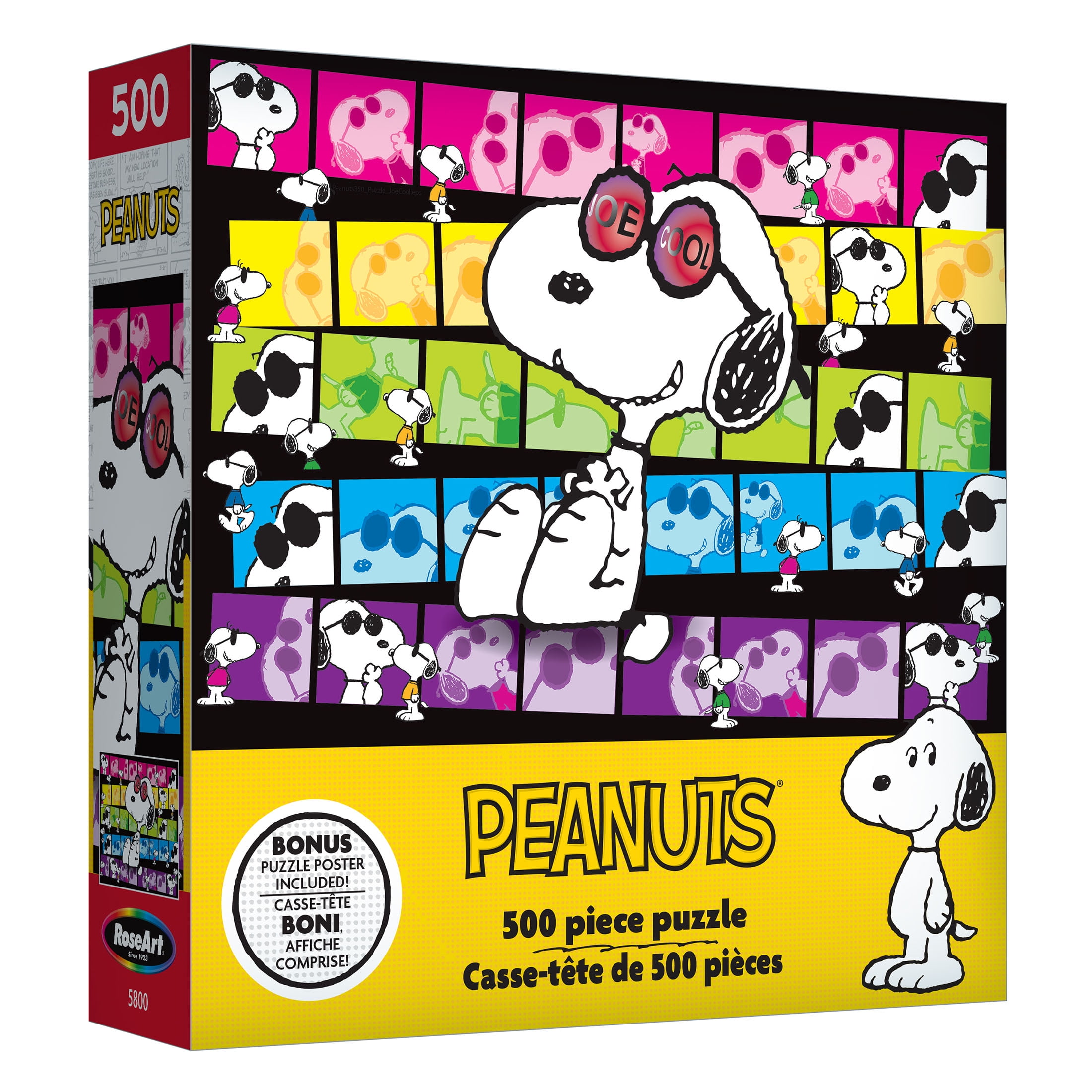 RoseArt - Colorluxe 500 pièces - JoeCool- Puzzle à emboîter pour adultes