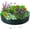 Dark Green, variant on 36-Inch Round Galvanized Steel Fire Ring/Fir Pit for Outdoor,Durable Round Galvanized Steel Raised Garden Bed for Planting- 3×3×1FT,0.8MM Thick (36 ins Diameter x 12 ins high, Black)