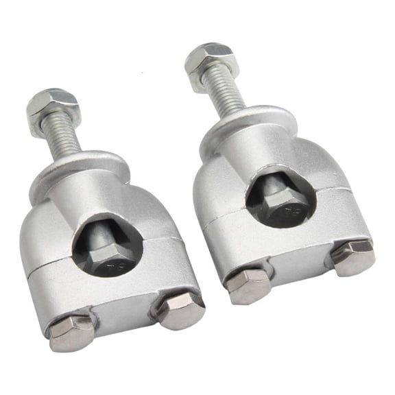 Yammee Easy Install Motorcycle Handlebar Risers Aluminum Handlebar Risers Motorbike Handlebar Mounts for Scooter ATVs Dirt Bike