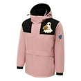 thumbnail image 5 of Feancey Heated Down Jackets for Men Women Winter 4 Heating Zones Waterproof Jackets Outdoor Warm Windbreaker Hooded Snow Coats with Pockets,Pink,M, 5 of 5