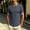 Gray, variant on Men's Muscle T-Shirt Pleated Raglan Sleeve Bodybuilding Gym Tee Short Sleeve Fashion Workout Shirts Hipster Shirt Size M-3XL Black