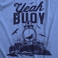 thumbnail image 2 of Mens Yeah Buoy T Shirt Funny Seagull Beach Vacation Tee Graphic Tees, 2 of 9