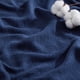 thumbnail image 1 of Manta Bedsure 100% algodón tamaño king azul marino, 1 of 6