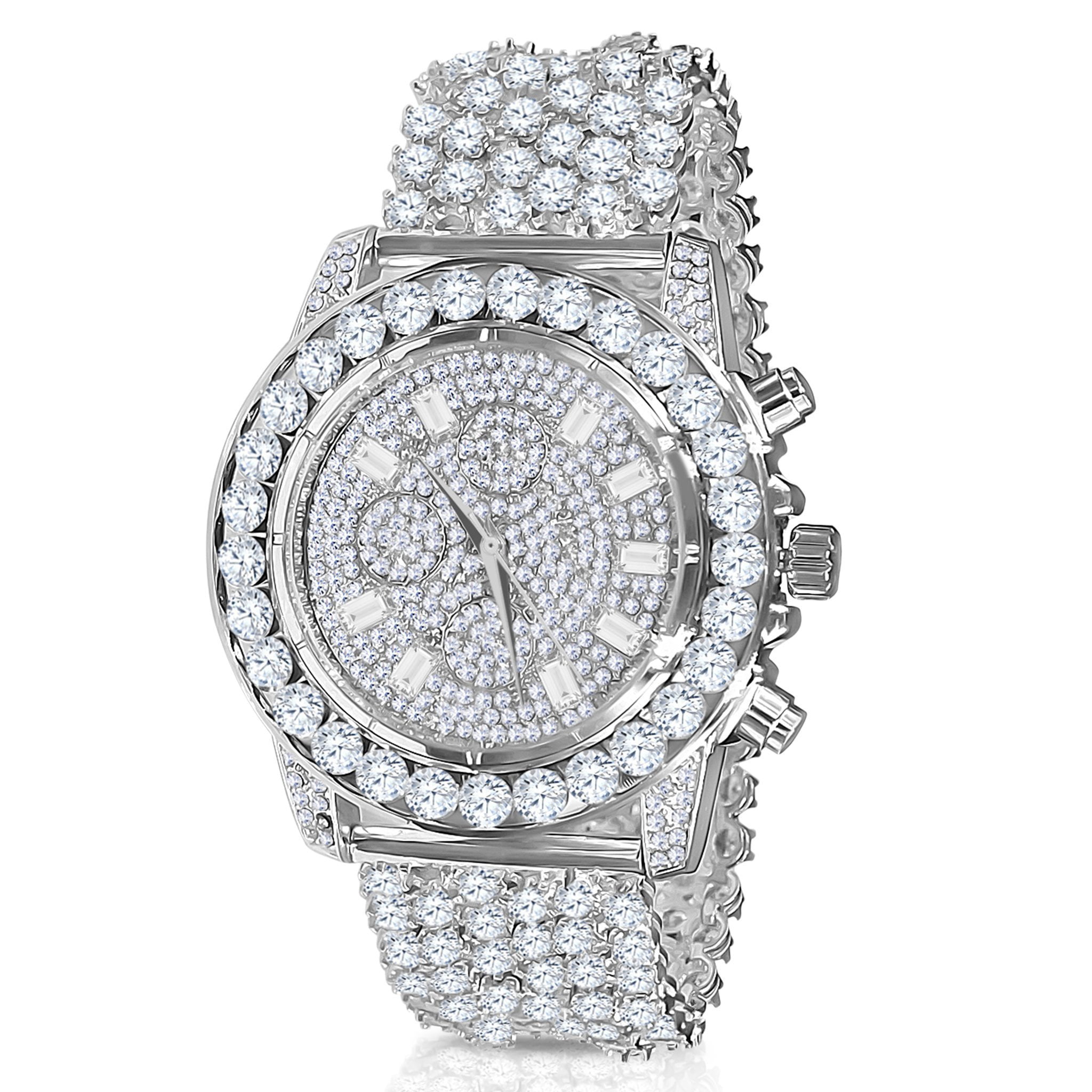 Iced out cz watch new arrivals