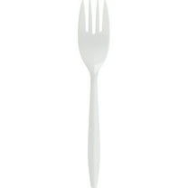 Genuine Joe Medium-weight Cutlery Fork, 1000 / Carton, GJO20000