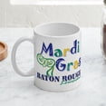 thumbnail image 3 of CafePress - Mardi Gras Baton Rouge Mug - 11 oz Ceramic Mug - Novelty Coffee Tea Cup, 3 of 3
