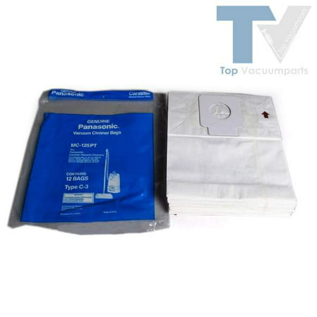 Panasonic Type C-3 Canister Vacuum Cleaner Paper bags 12PK //