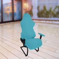 thumbnail image 2 of Gaming Chair Cover Soft for Rotating cover armrest cushion universal Chair Reclining Racing Gaming Chair light blue, 2 of 9