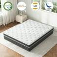 thumbnail image 6 of AOTTRESS Queen Size Mattress 12 inch in a Box, Hybrid Memory Foam Euro Top, Airflow Cooling Sleep Pressure Relief Supportive Innerspring, 6 of 7