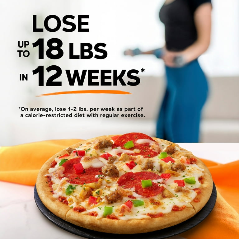 Lean Cuisine Supreme Frozen Mini Pizza, 6 oz, Four-Cheese Blend