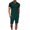 Army Green, variant on Stamzod Mens Short Sets 2 Piece Outfits Summer Patchwork Crew Neck Short Sleeve Shirt and Shorts Casual Loose Fit Plus Size Athletic Outfits for Men with Pocket Khaki XXXL