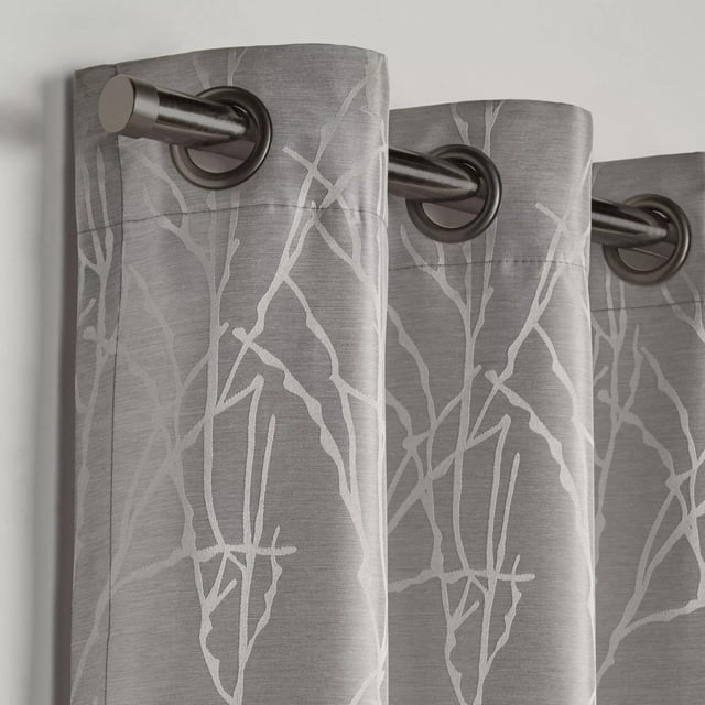 Bouclair Gris Rideau Naldo 54x96 po (137x244 cm)
